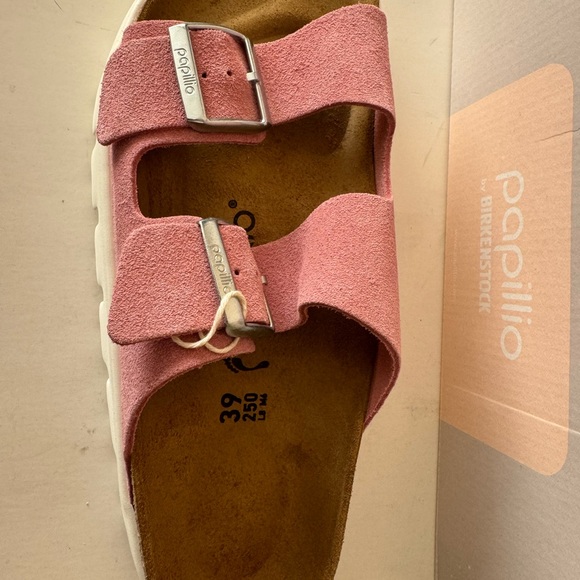 Birkenstock Papillio Arizona Chunky Platform PAP Pink Sandal. Size: 7, 8, 38, 39 - Picture 7 of 11